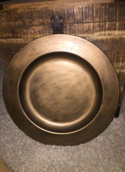 Copper/Bronze platter