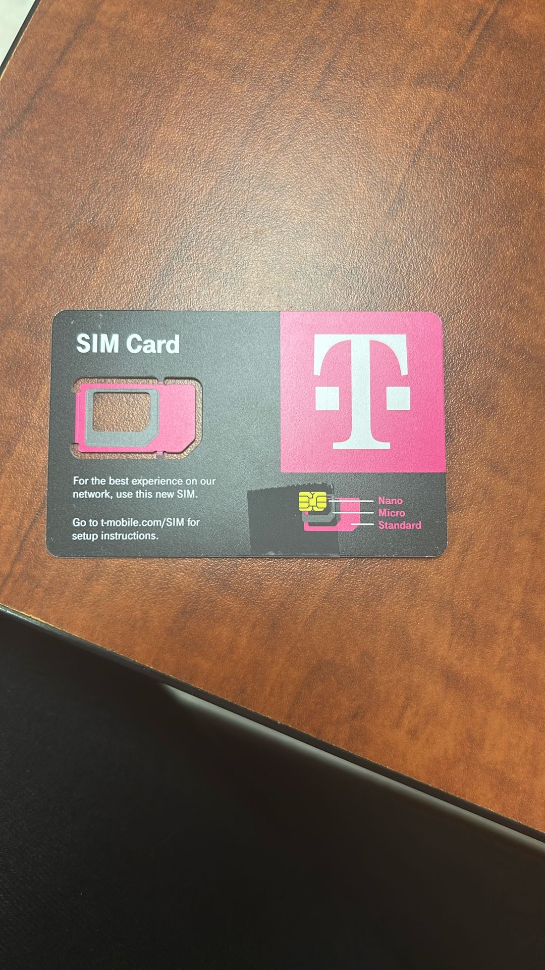 T-Mobile Prepaid Card And Sim Card