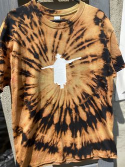 Jeepers Creepers glow in the dark! Reverse tie dye!