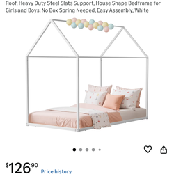 Kids twin bed frame