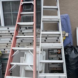 Dos escaleras de ocho pies 150 por las dos