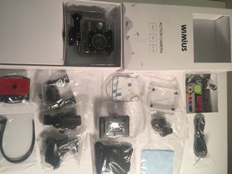 Water proof action camera