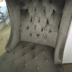Gorgeous Faux Suede Chair