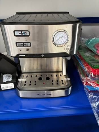 NEW 20 Bar Espresso Machine with Milk Frother, Dual Shot Coffee Maker, ESE Pod, Pressure Display