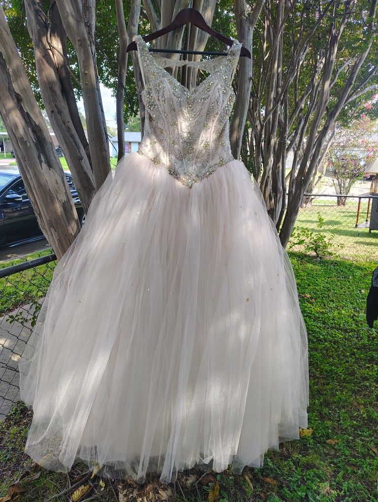 Blush Pink Quinceanera Dress