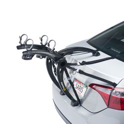 Saris Bones Car Trunk Bicycle Rack Carrier, 2 Bikes, Black, Fits Most, USA Made
