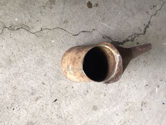 Antique oil funnel