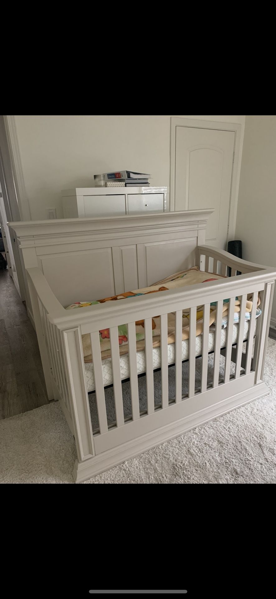 Free Beige Baby Crib