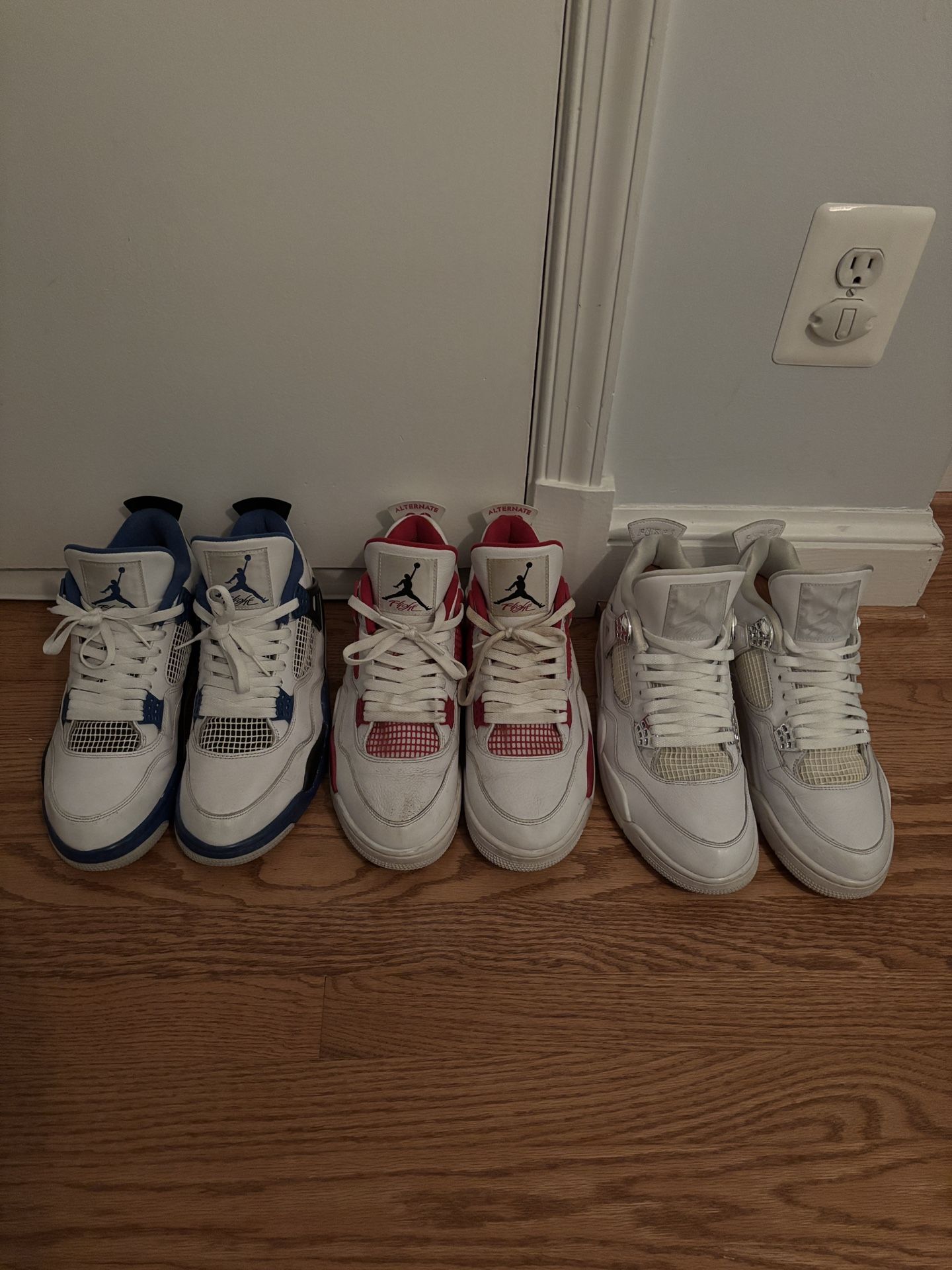 Jordan 4 Shoe Lot (all Size 11)