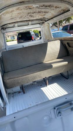 VW BUS Back Seat