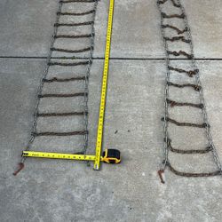 Car Tire Snow Chains. 