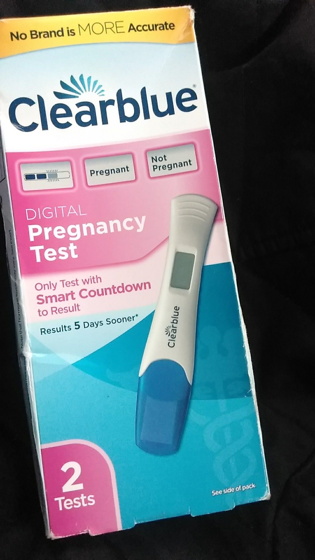 2 Pack ClearBlue Digital Pregnancy Test