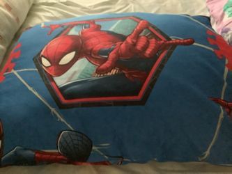 Disney Princess Pillow And Spiderman Pillow