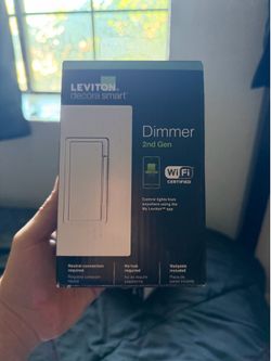 Leviton decora smart dimmer
