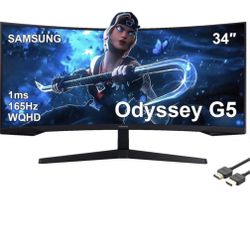 Samsung 34” Gaming Monitor