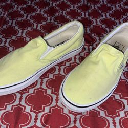 Vans Neon Green  Size 6.5 in Men’s  Size 8 in Women’s 