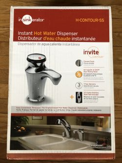 Insinkerator Instant Hot, H-Contour-SS, NEW