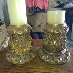 XL. Candle Holders