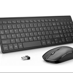 Rechargeable Wireless Keyboard And Mouse 