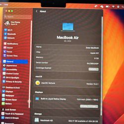Apple MacBook Air 2022