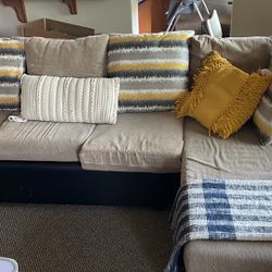 Tan Couch / Sectional