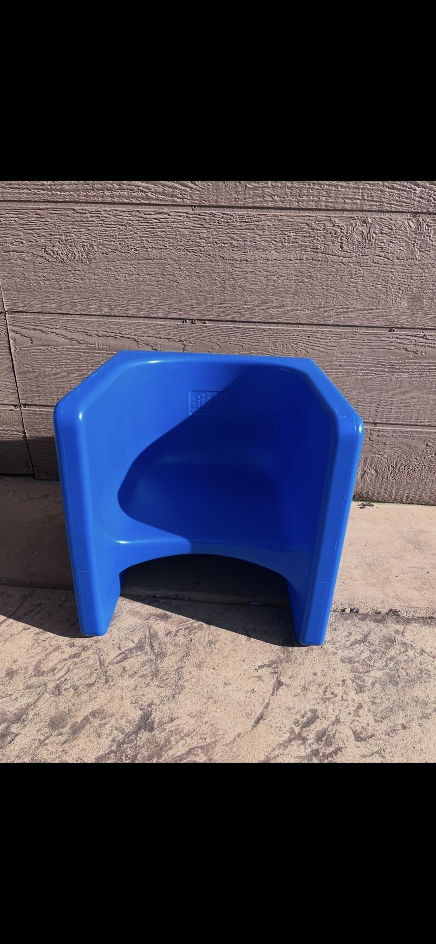 Kids Toddler Chair ECR4Kids Tri-Me 3-In-1 Cube toddler kids Chair, Blue Qty:1