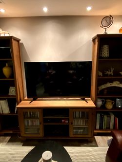 Tv Console And Bookcases