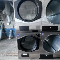 Maytag MLG30PDBWS 30LB Gas Stack Dryer