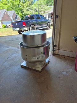 Commercial exhaust fan.
