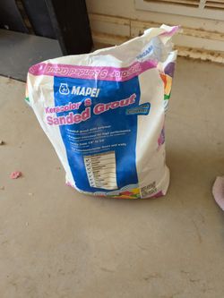 16 Lb Of Keracolor Sanded Grout , Warm Grey