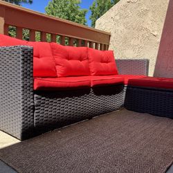 Outdoor Sofa & Table For Sale