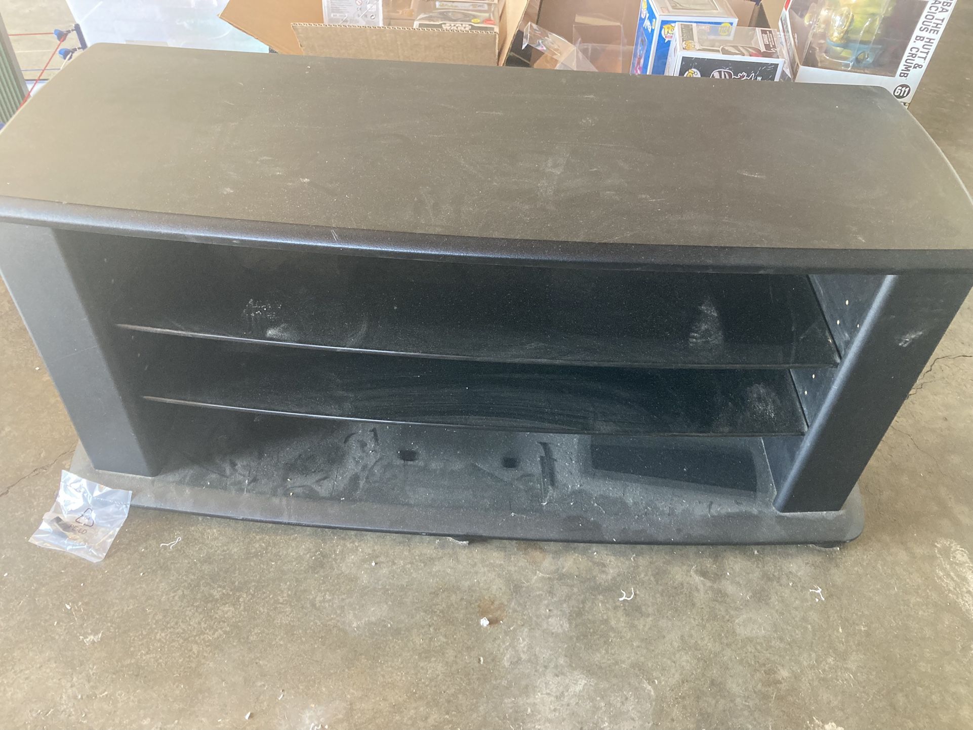 Black TV Stand