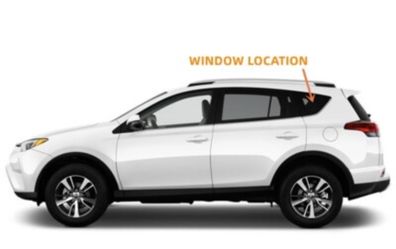 Toyota Rav-4 Quarter Glass (NEW)