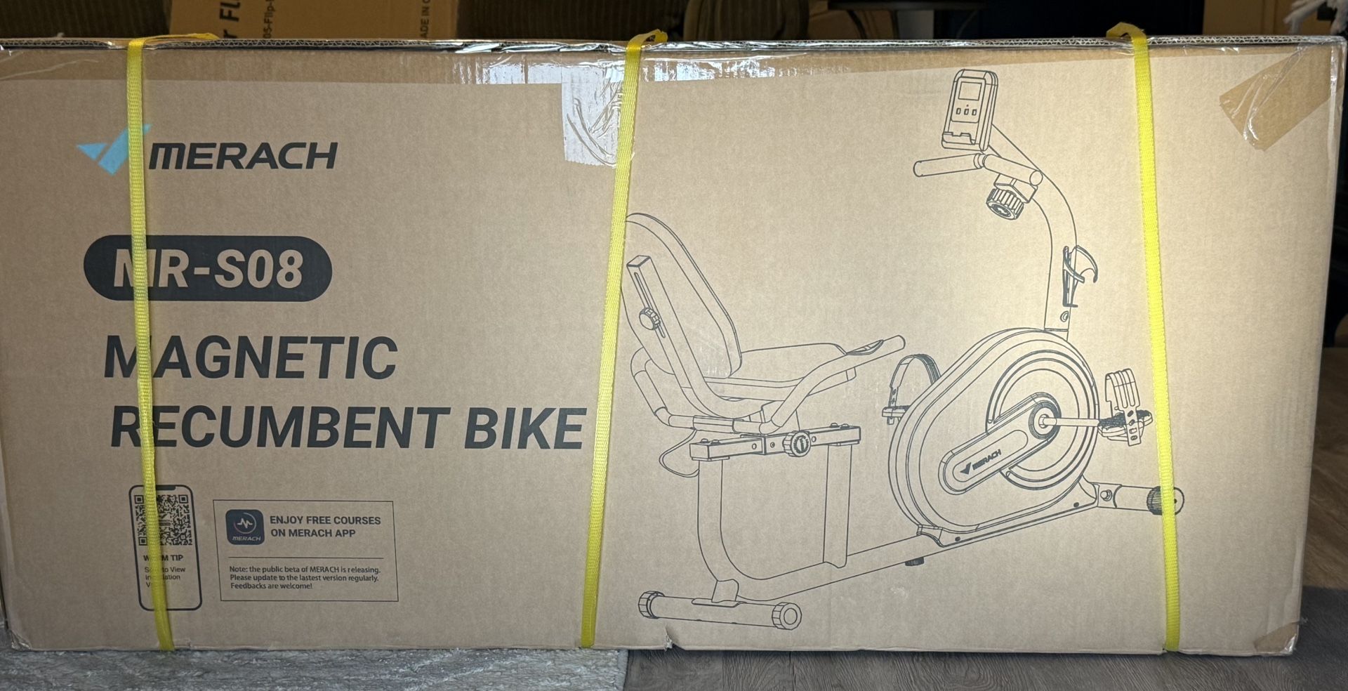 Brand New Recumbent Bike In Box