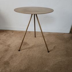 Solid Metal Table