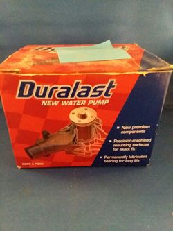 New water pump
