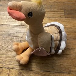 Vintage Precious Moments Tender Tails Turkey Beanbag Plush Thanksgiving 1999