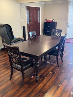 Table and chairs