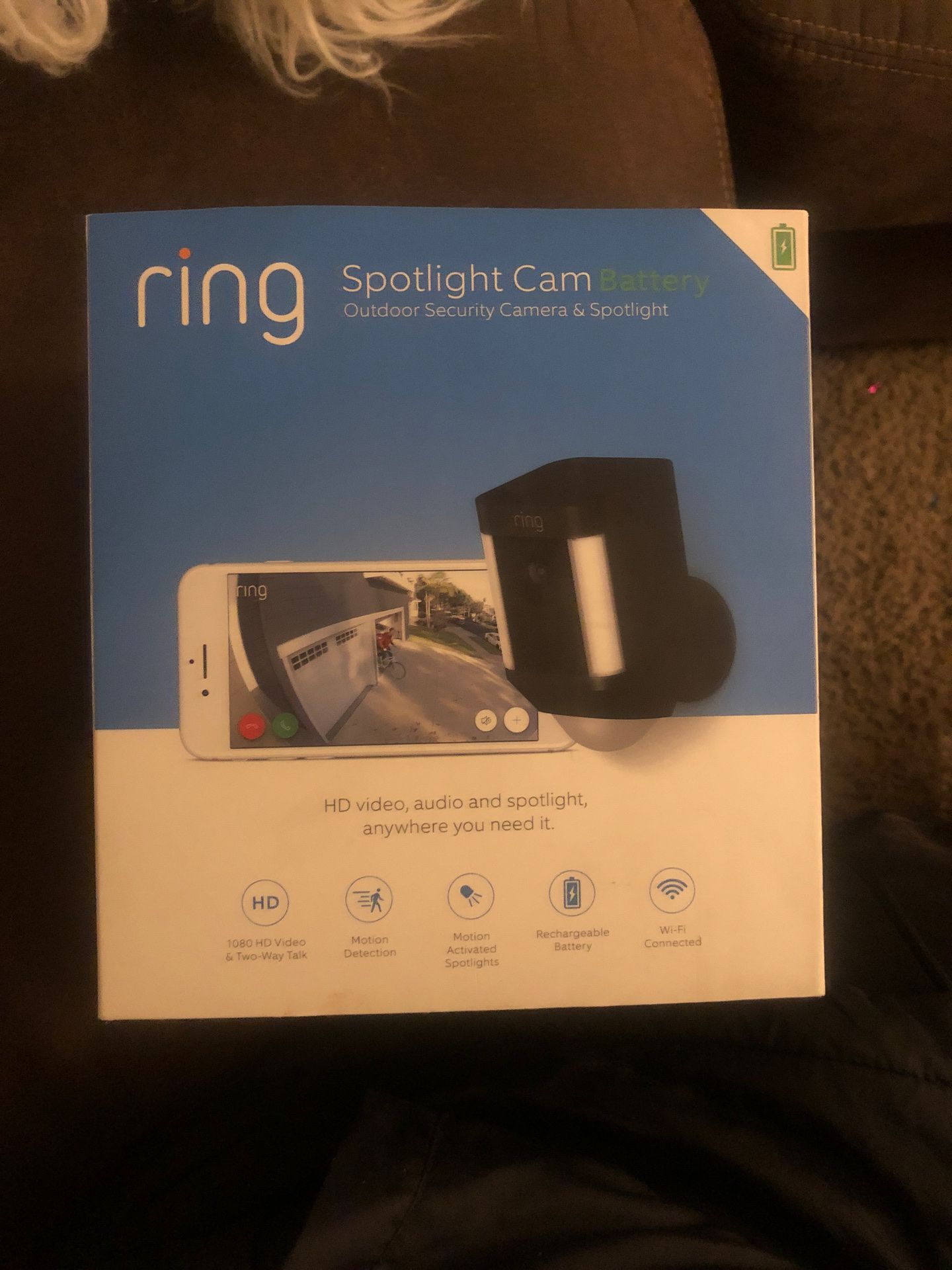 Ring Spotlight Cam Battery