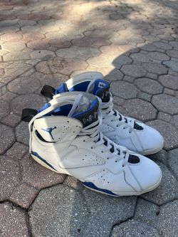 French Blue Jordan 7s 