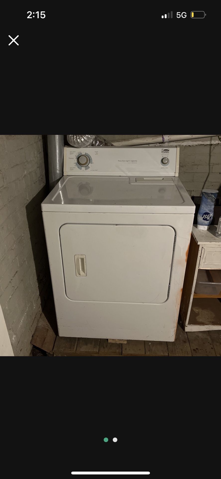 Washer And Dryer Set Works Great
