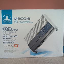 600 Watt 3/4/5/6 CHANNEL CLASS D MARINE AMPLIFIER