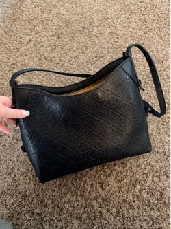Tory Burch monogram messenger and wallet