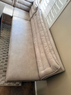 Beige Sectional Corner Nook