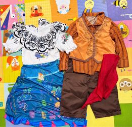 Kids Traditional Folk Costume Set