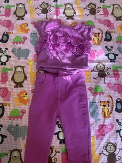 Purple Girls Set  0-3 Months