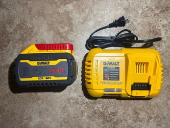 DEWALT 20V/60V MAX FLEXVOLT Lithium-Ion 9.0Ah Battery and Charger Starter Kit