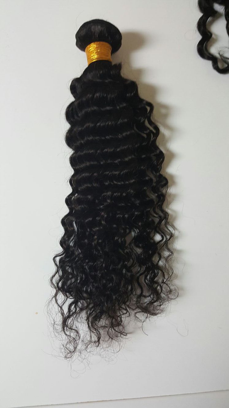 18 Brazilian human hair kinky curly 3bundles