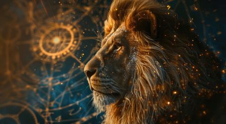 Leo astrology art