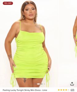 Like green dress mini 1XL